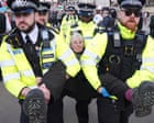 More than 90 people arrested at Palestine Action protest in London