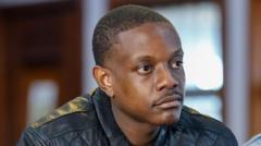 Mugabe’s son pleads guilty to pointing a gun in South Africa