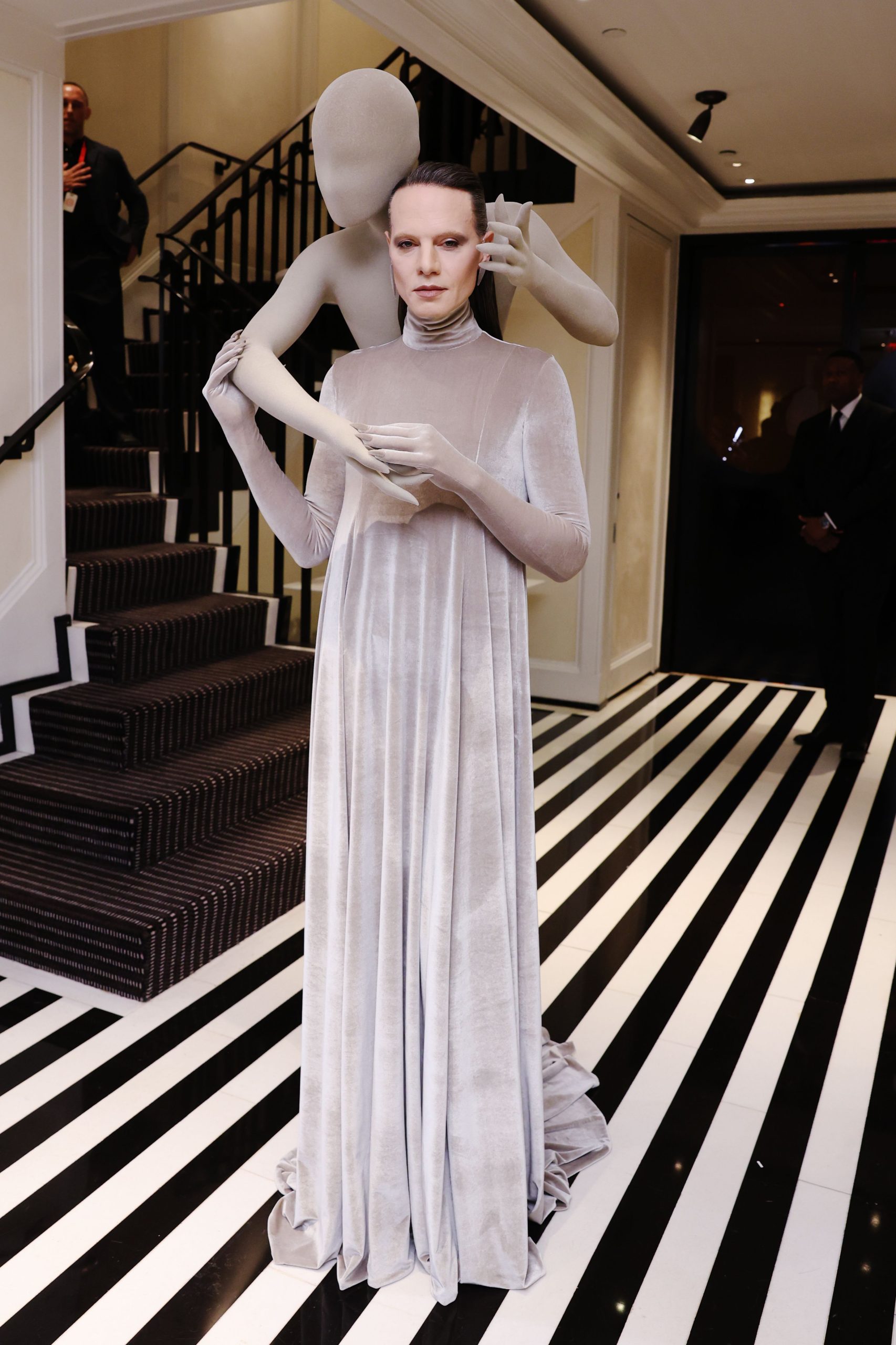 Jordan Roth Became a Living Sculpture in His Custom Robert Wun Outfit