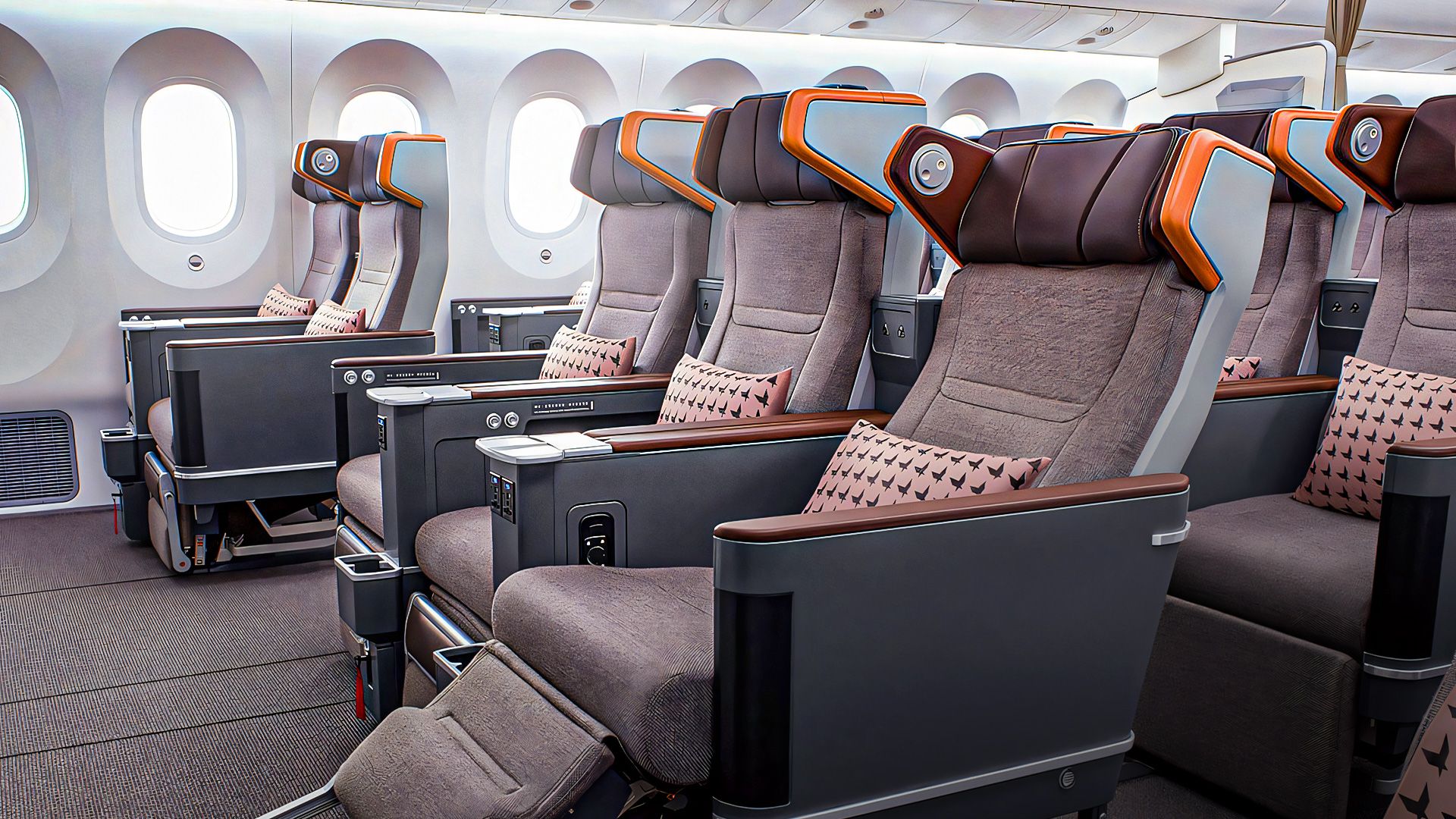 This Airline’s New Premium Economy Seat Reclines 8 Inches Without Touching The Passenger Behind