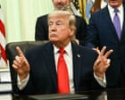 Donald Trump says deal with Iran ‘is now complete’ – follow live